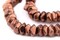 TheBeadChest Copper Faceted Ring Beads, Full Strand of Quality Metal Spacers for DIY Jewelry Design